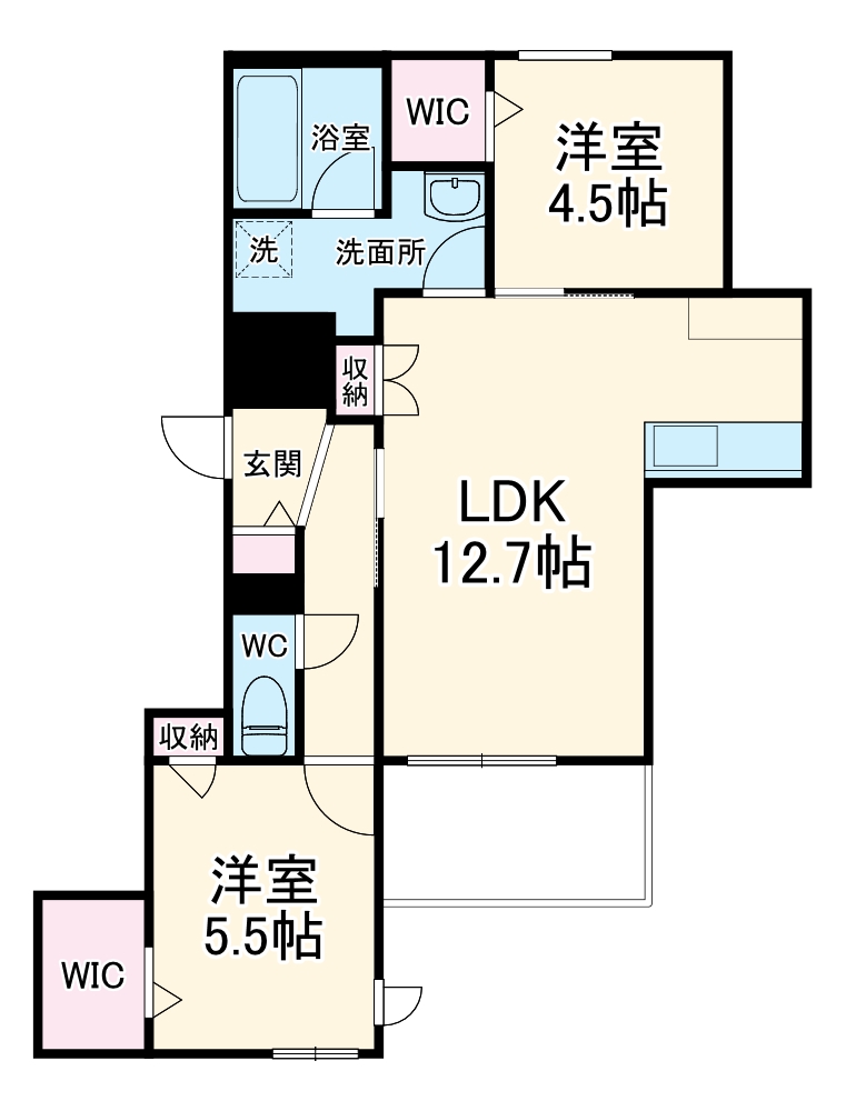 アトラスⅡの間取り