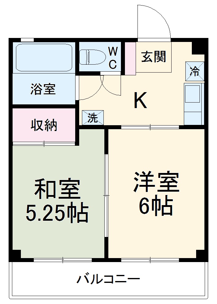 アベニュー中央林間の間取り