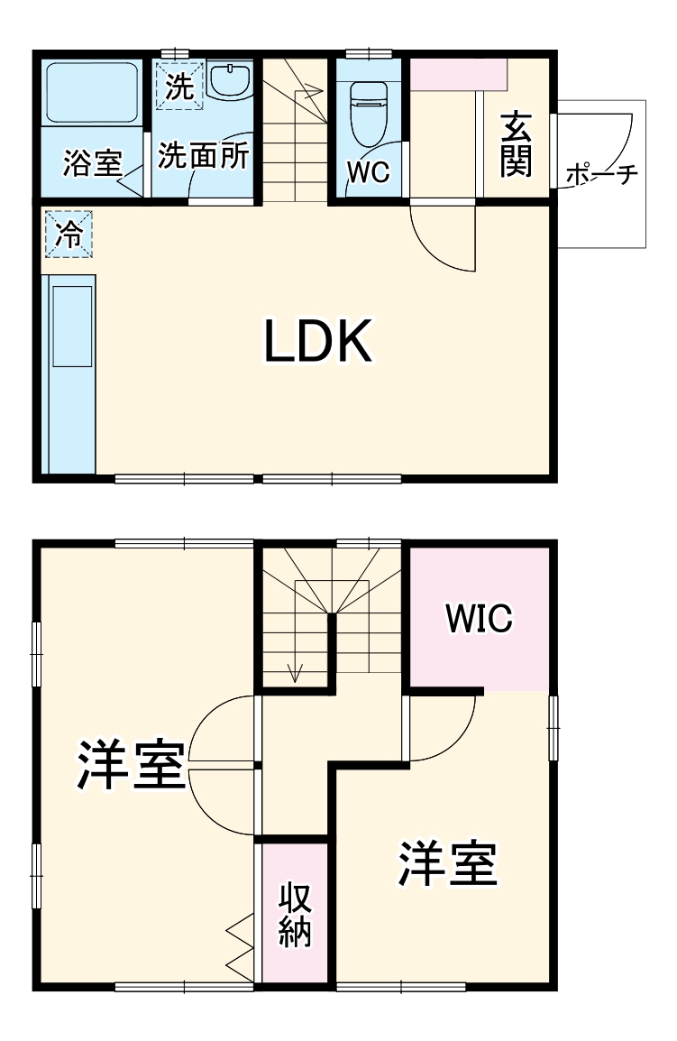 伊藤貸家の間取り