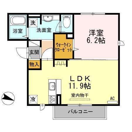 カーサコモドⅤの間取り
