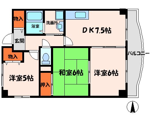 ドリーム菊水の間取り