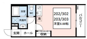 ヒルズ豊田の間取り