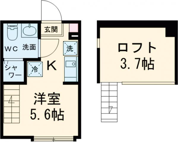 ヴェローナ平井の間取り