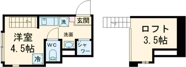 ヴェローナ平井の間取り