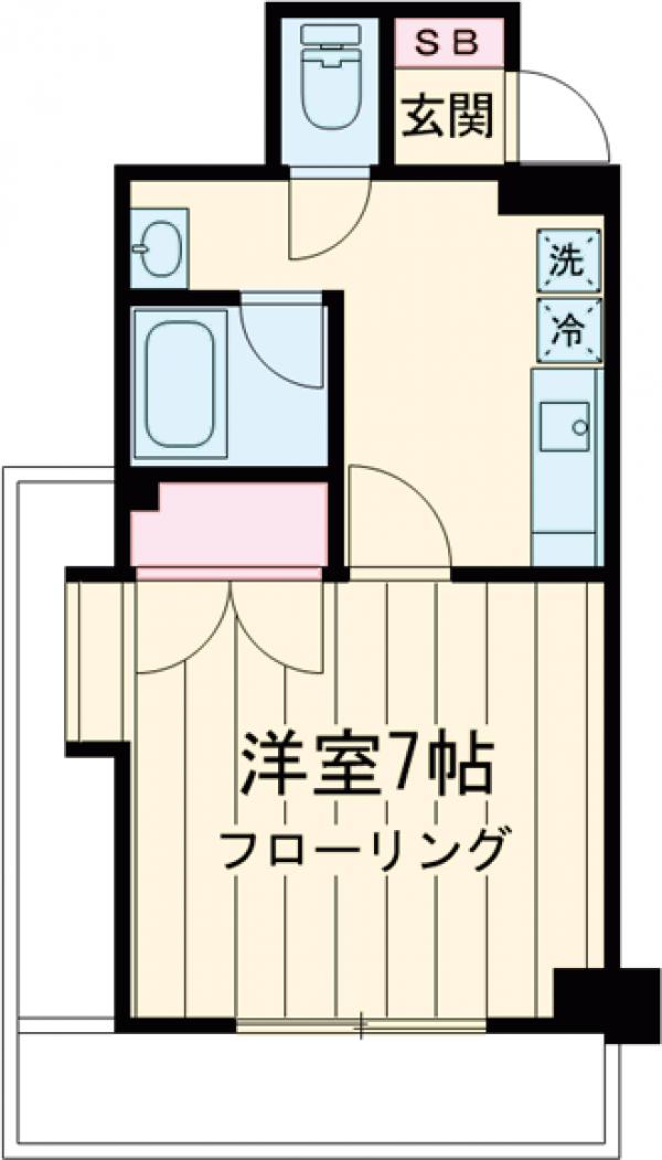 グランホース壱番館の間取り