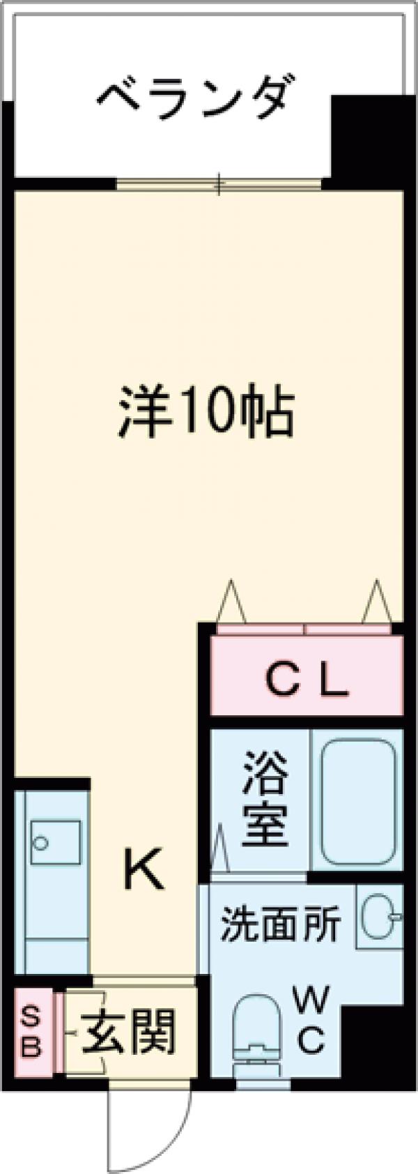 タカダ仲西ヒルズの間取り