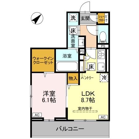 ノーブルヴィラ曙町の間取り