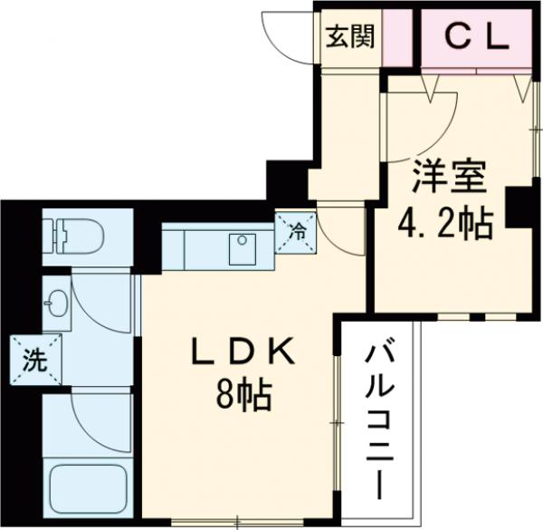 (仮称)墨田区亀沢3丁目計画の間取り