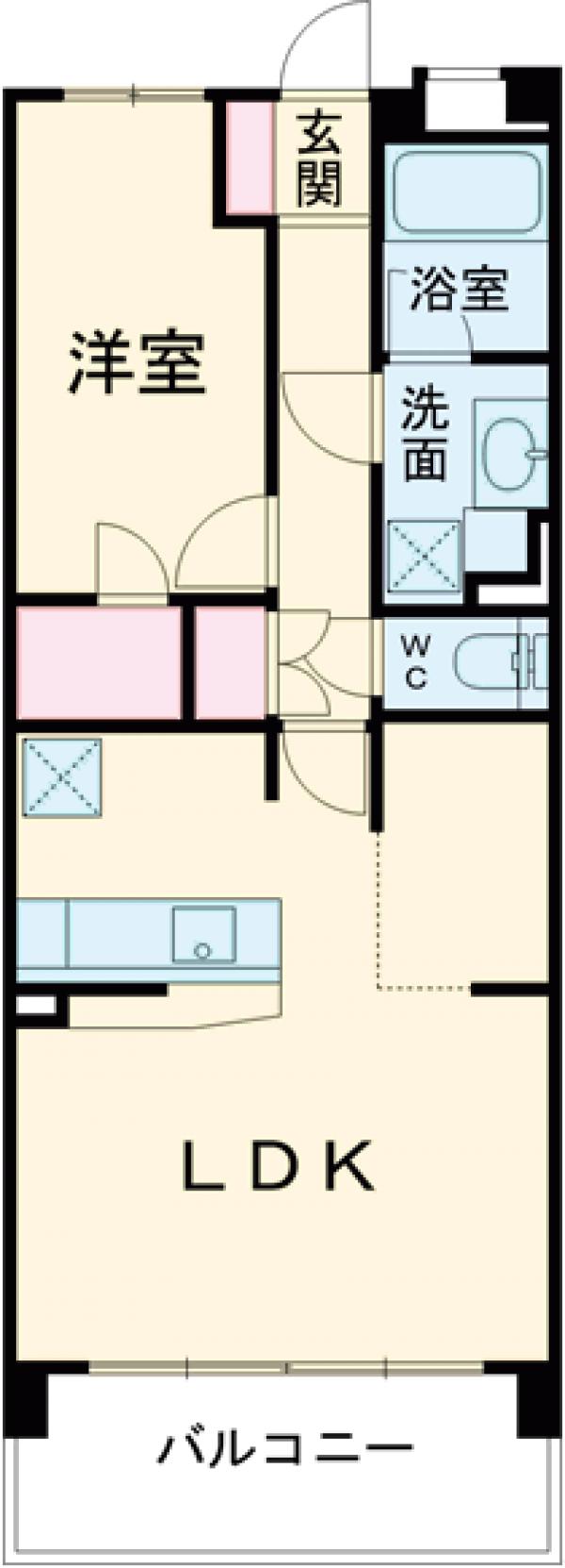 ラグゼナ平井ノースの間取り