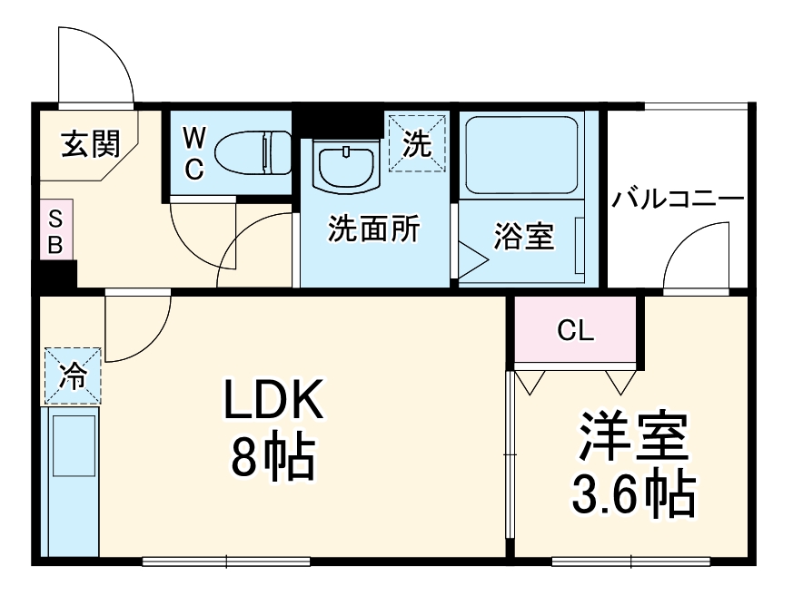 ブランテール深江橋の間取り