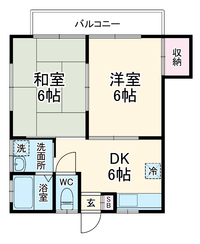 アークハイツの間取り