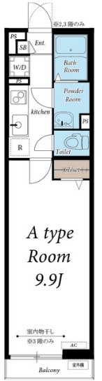 リブリ・ソレアードの間取り