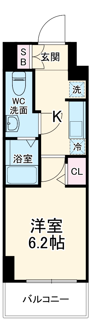 LIMERESIDENCE KITAMATSUDOの間取り