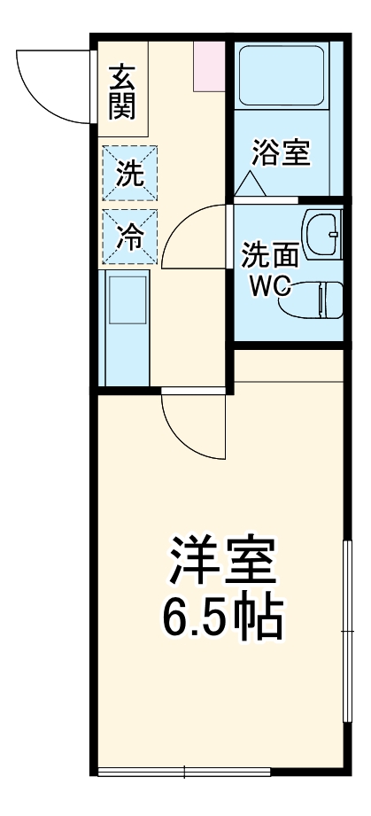 アザーレ・キュリオス中央林間の間取り