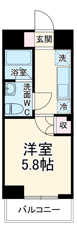 SHOKEN Residence横浜天王町の間取り