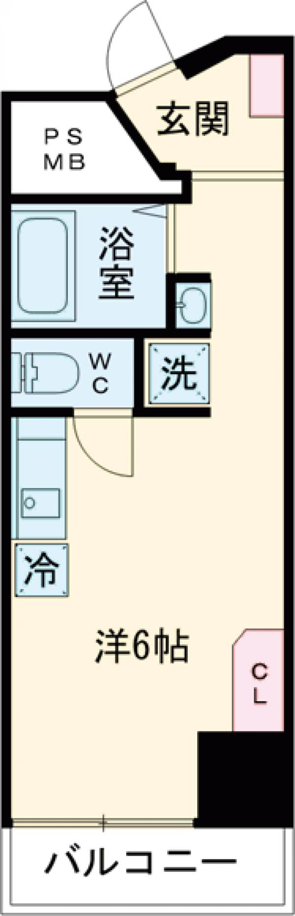 朝日巣鴨マンションの間取り