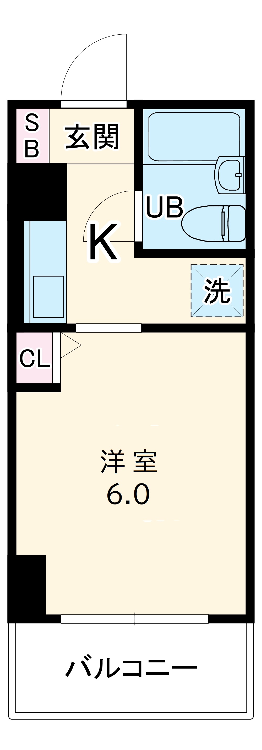 ＣＡＳＳＩＡ南浦和の間取り