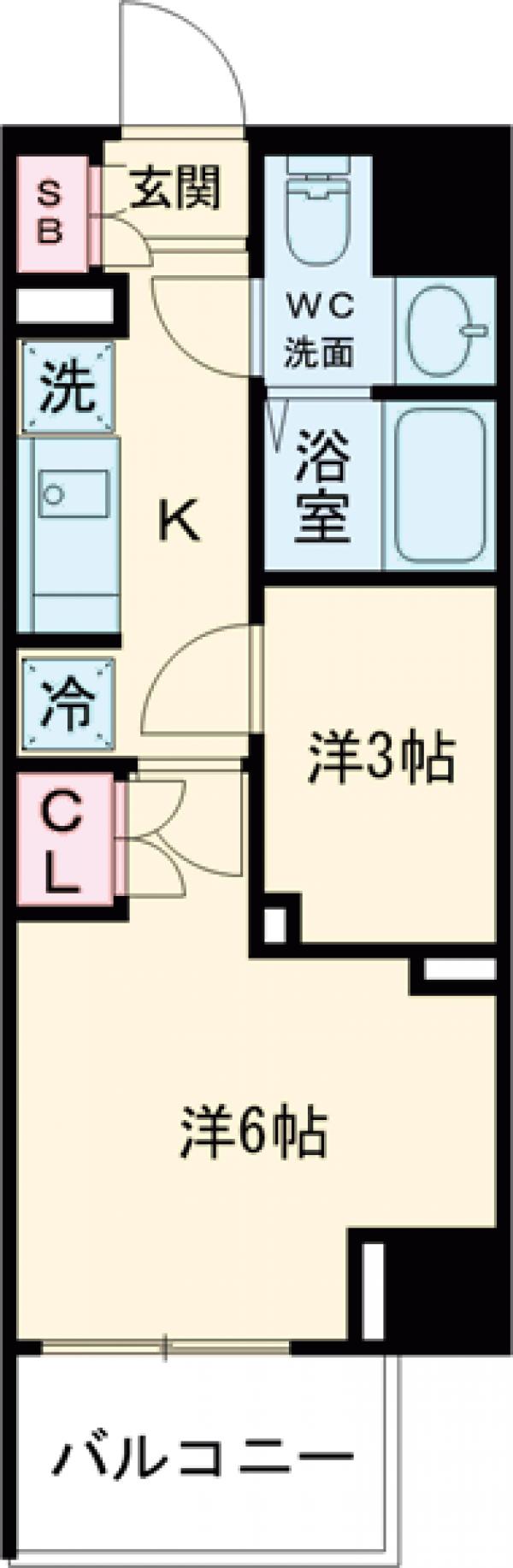 「防音マンション」(仮称)クリオ ラモード町田の間取り