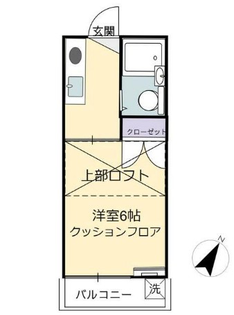 コーポ星が丘の間取り