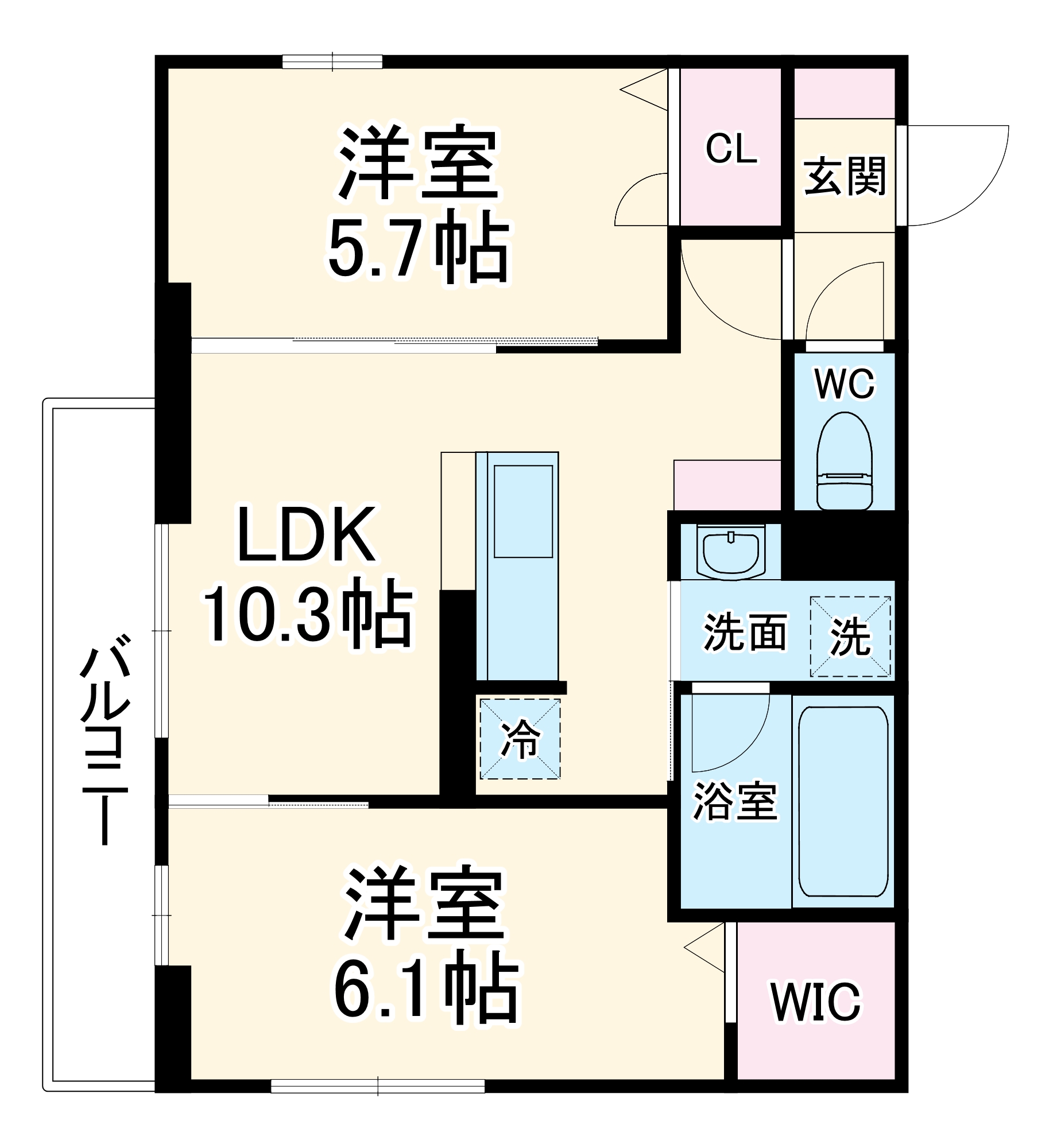 エスペリア相模が丘5丁目の間取り