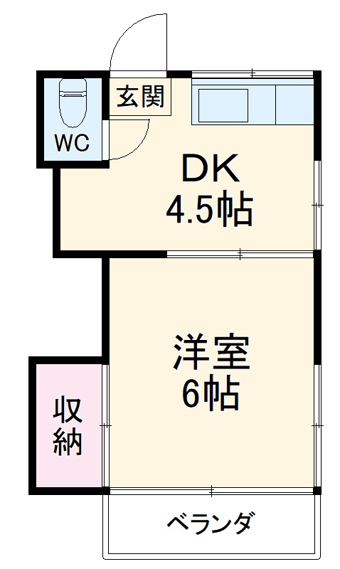 さつき荘の間取り