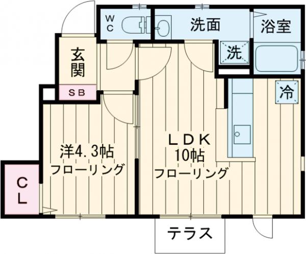 Rizera d’orの間取り
