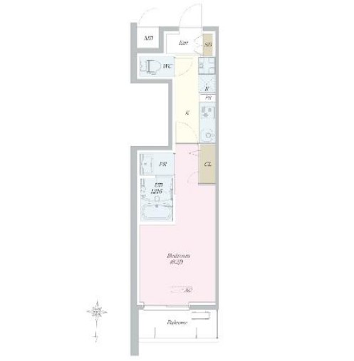 ロイジェント山王の間取り