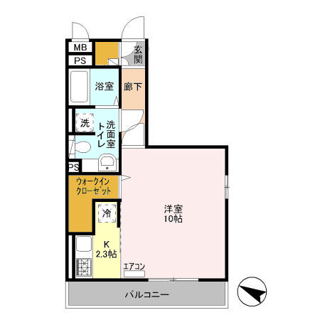 シャルマンSの間取り