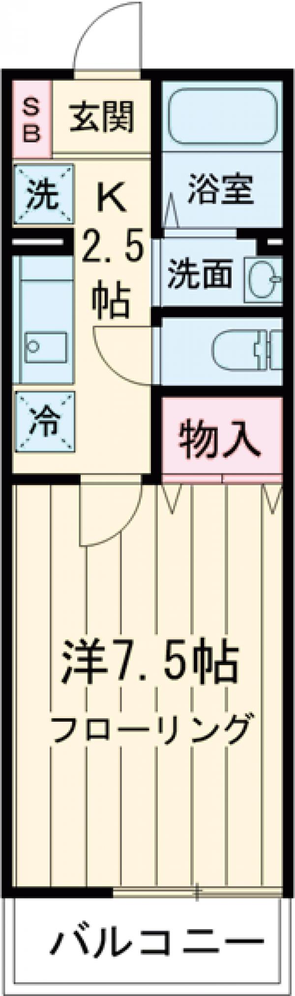 シェルヴィラージュの間取り