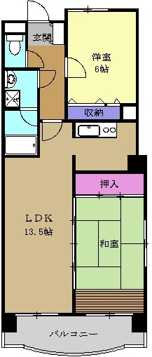 グリームオブ覚王山の間取り