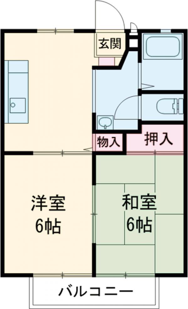 ハイツセゾンの間取り