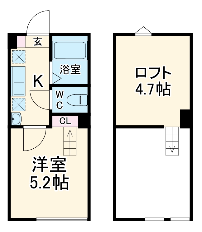 ルミエス菊名の間取り