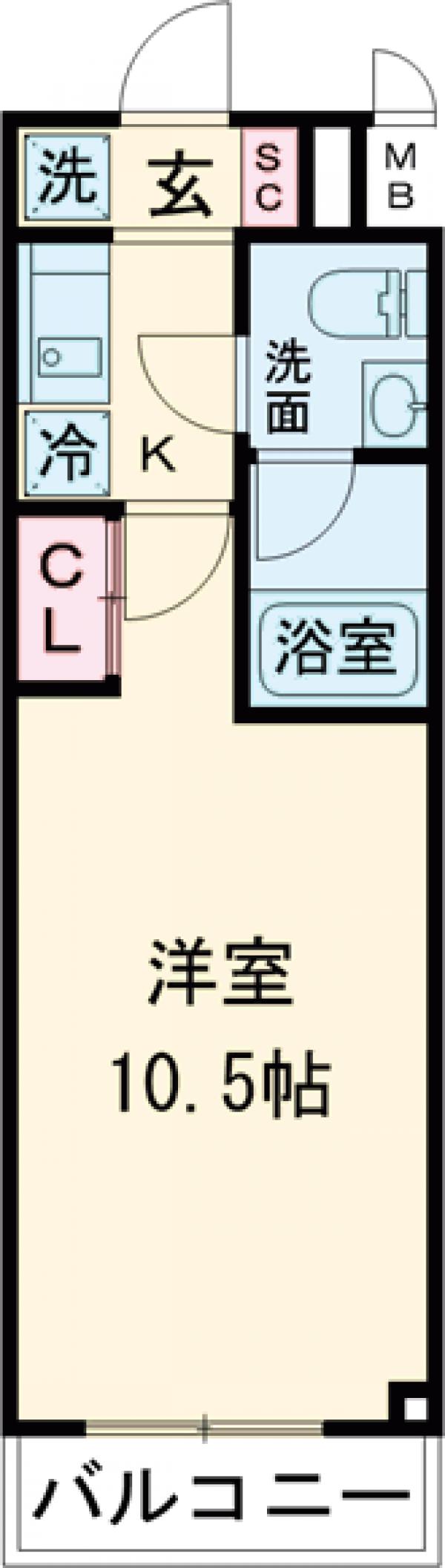 プレール・ドゥーク中板橋Ⅱの間取り