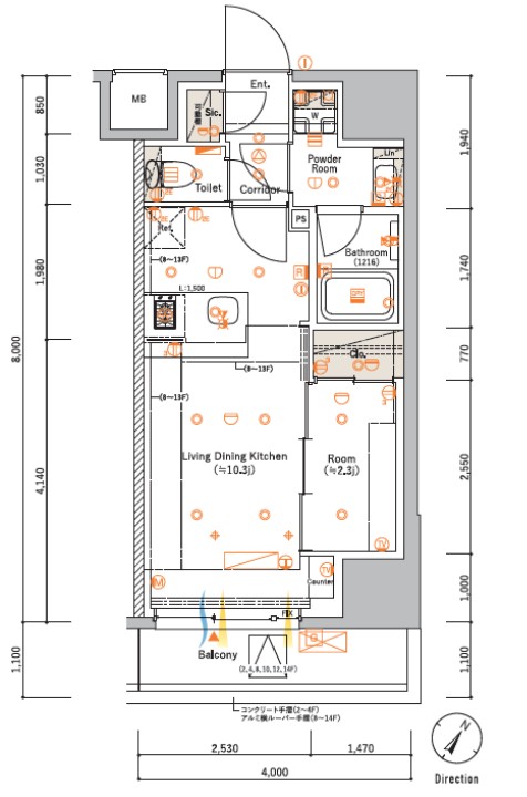 SYFORME MACHIDAの間取り