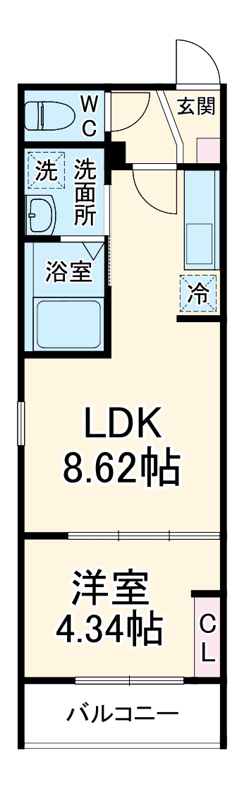 GRADUS上溝Ⅱの間取り