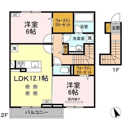 ソラーナ フェリスの間取り