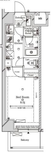 ラフィスタ王子神谷の間取り