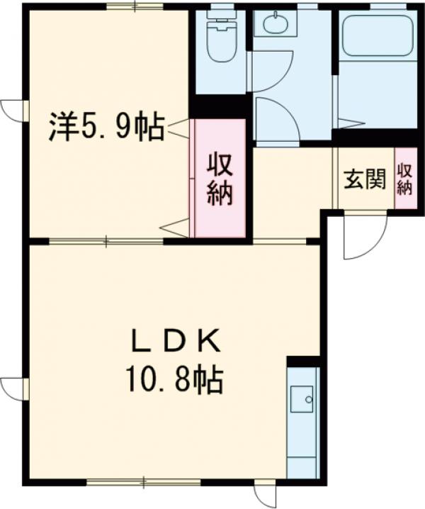 プランドールBの間取り
