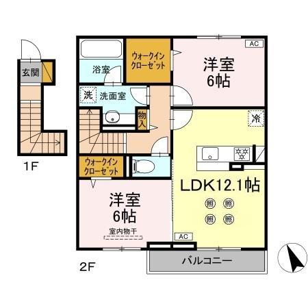 トランキーノ パルクの間取り