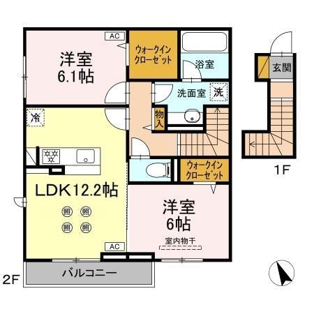 トランキーノ パルクの間取り