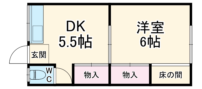 セカンドフジの間取り