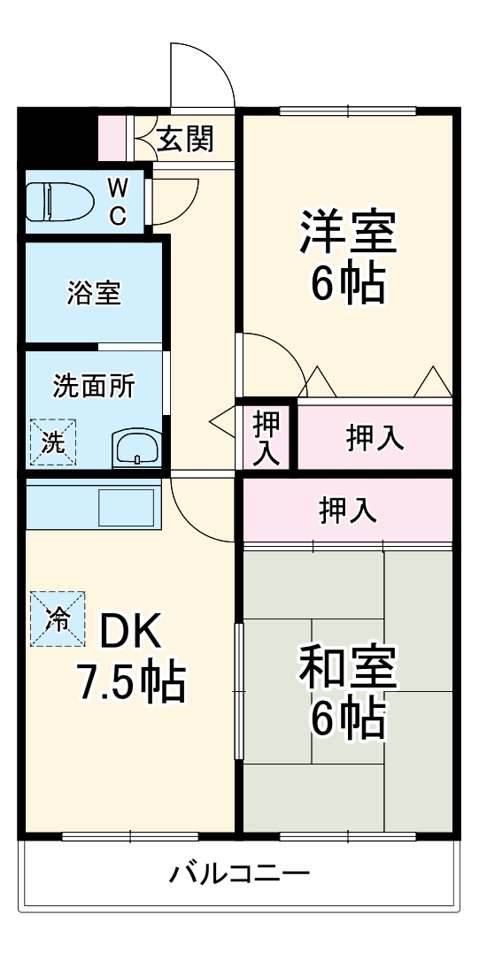 フラワーベルの間取り