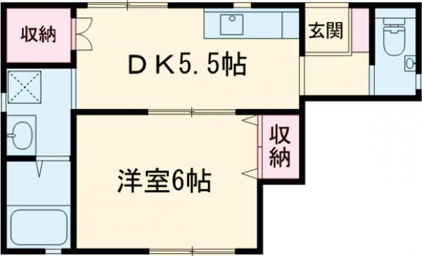 三ノ宮西小路の間取り