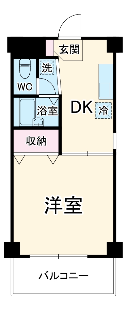 ウイング烏森の間取り
