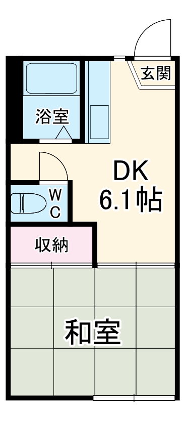フラットVIPの間取り