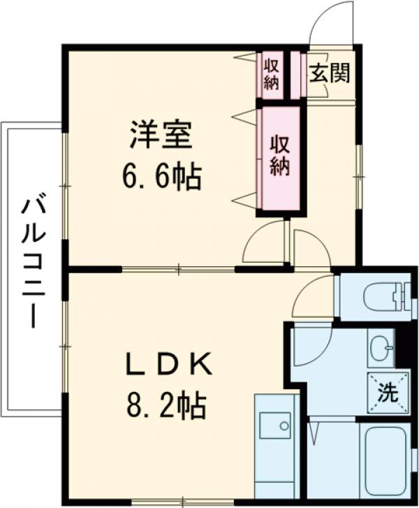 メゾン千草の間取り