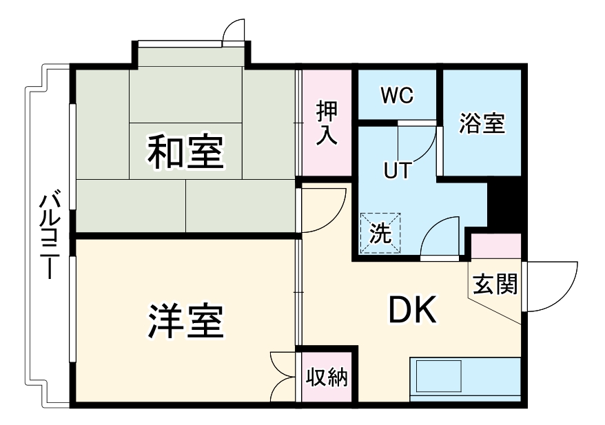 アニバーサリーの間取り