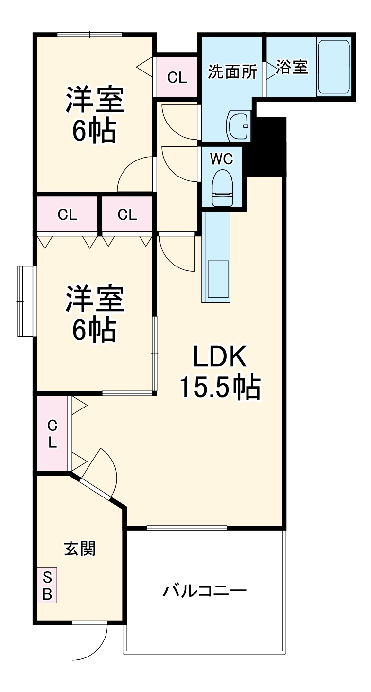 マジェステの間取り