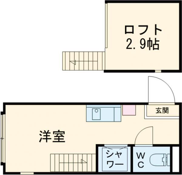 エルキュールテラスの間取り
