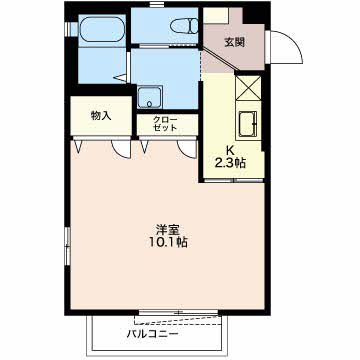 コンフォート瀬名中央の間取り